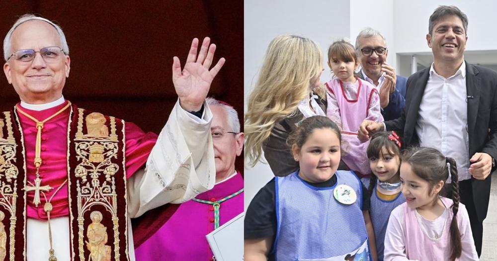 El gesto peronista de Axel Kicillof al Papa- Justicia social