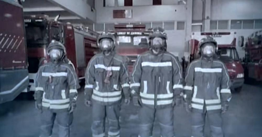 Los Bomberos de Lomas publicaron un video al estilo El Eternauta