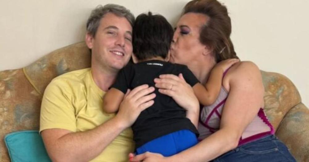 Lizy Tagliani con Sebastin Nebot y Tati