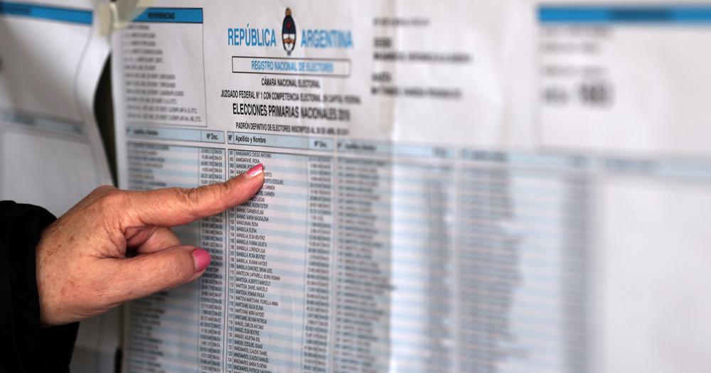 El padrón electoral ahora ser digital