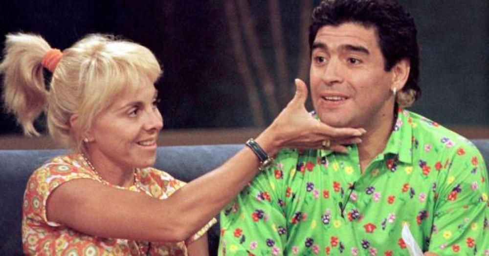 Claudia Villafañe y Diego Maradona