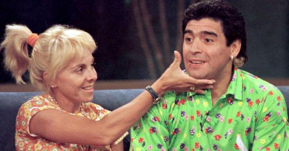 Claudia Villafañe y Diego Maradona