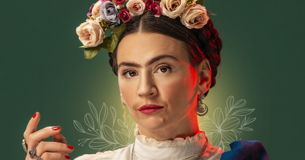 Laura Azcurra como Frida Kahlo