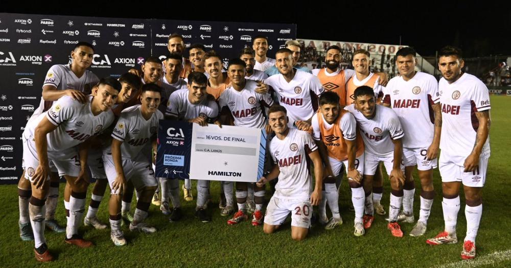 Lanús a General Lamadrid para avanzar a los 16avos de final