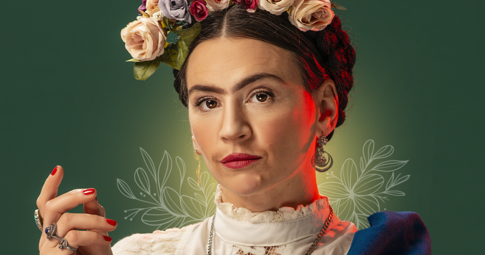 Laura Azcurra como Frida Kahlo