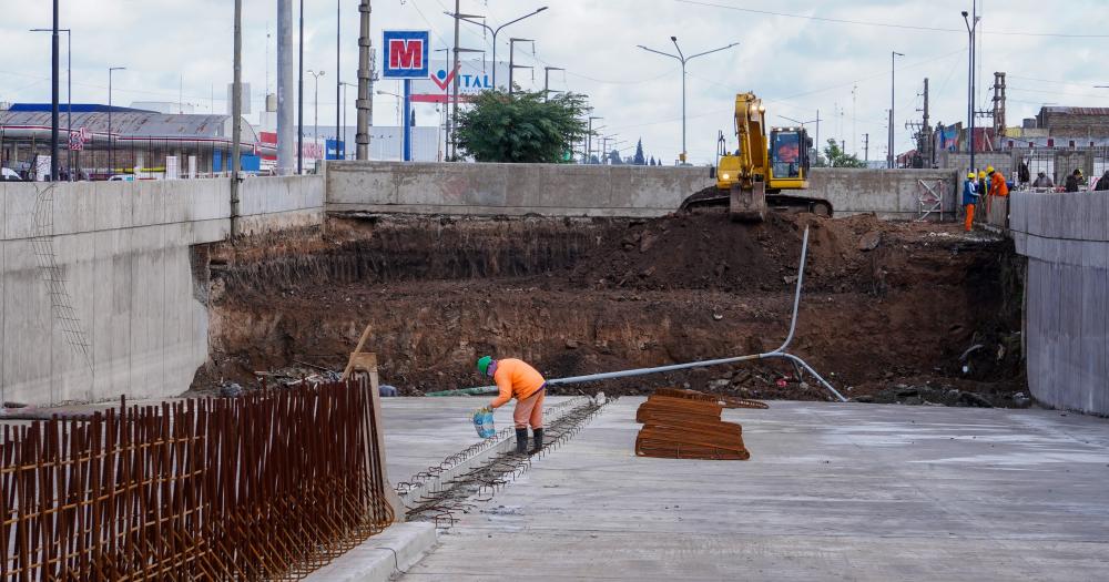 El paso bajo nivel tendr una extensión de 1206 metros de cruce vial