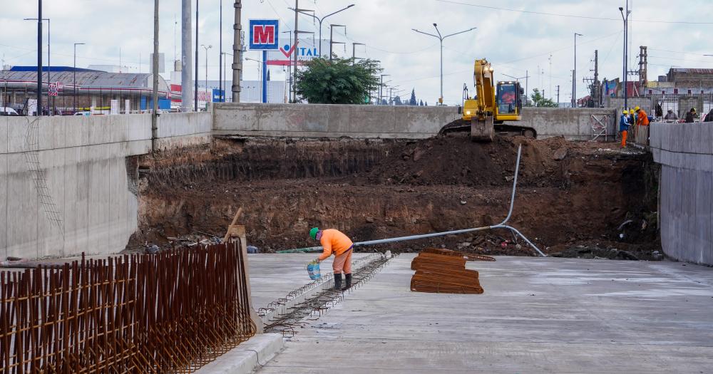 El paso bajo nivel tendr una extensión de 1206 metros de cruce vial