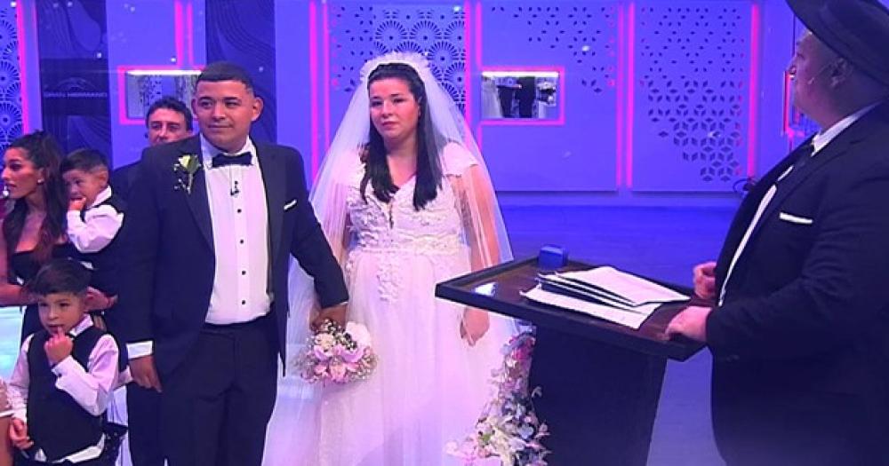 Brian y Luciana se casaron en Gran Hermano