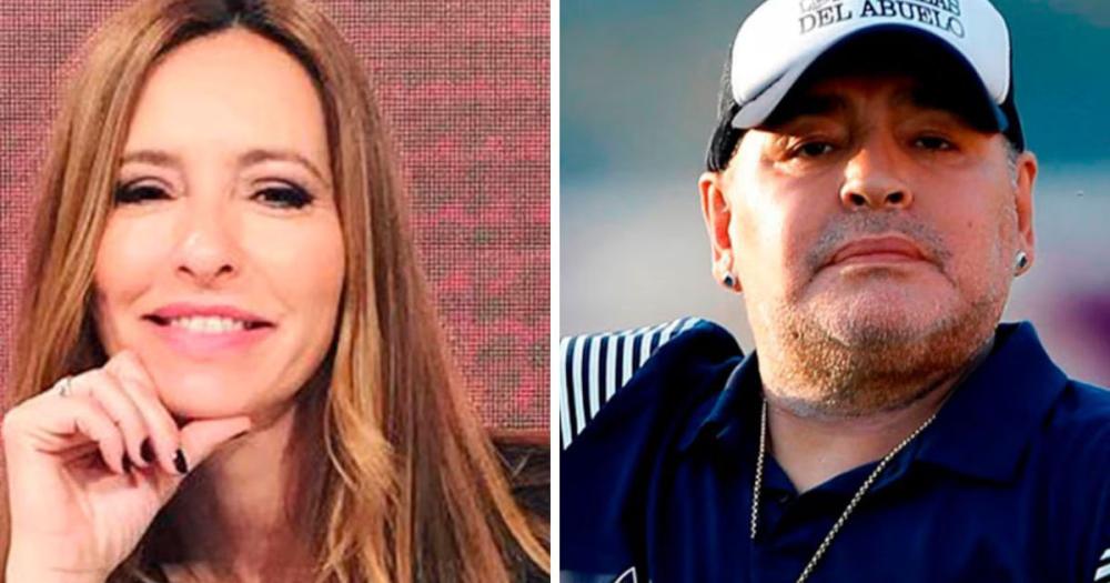 Analía Franchín habló de Diego Maradona