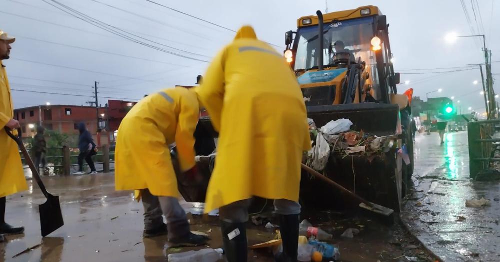 Tormenta histórica en Lomas