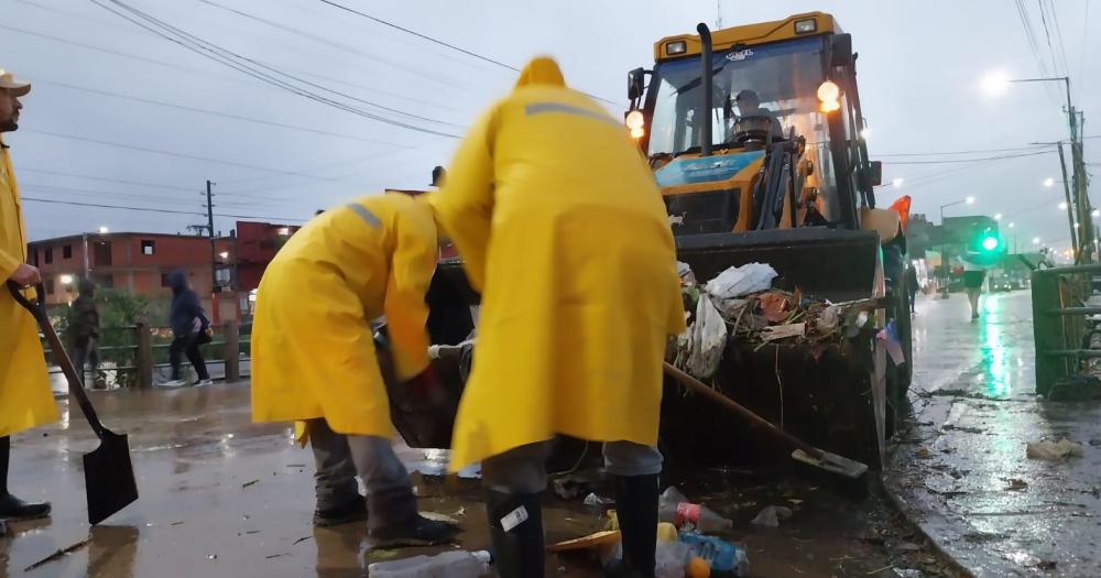 Tormenta histórica en Lomas