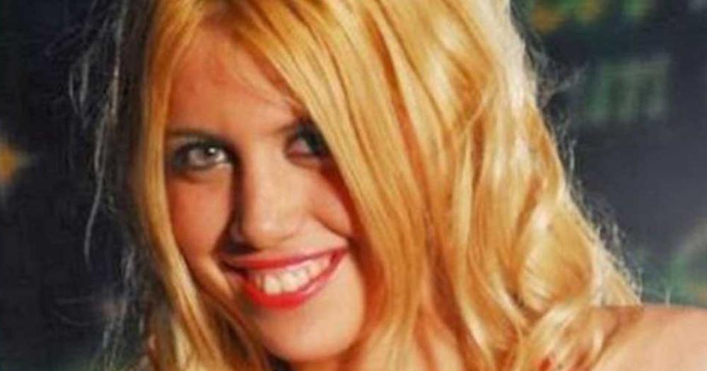 Una joven Wanda Nara