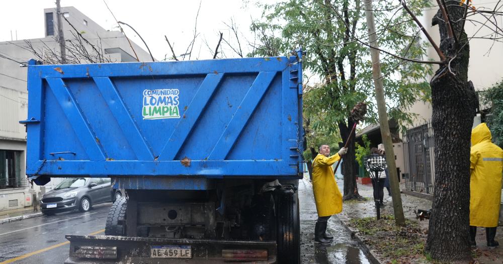 Asiacute actuoacute el Municipio ante las feroces lluvias del fin de semana