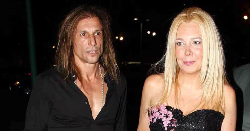 Claudio Caniggia y Mariana Nannis