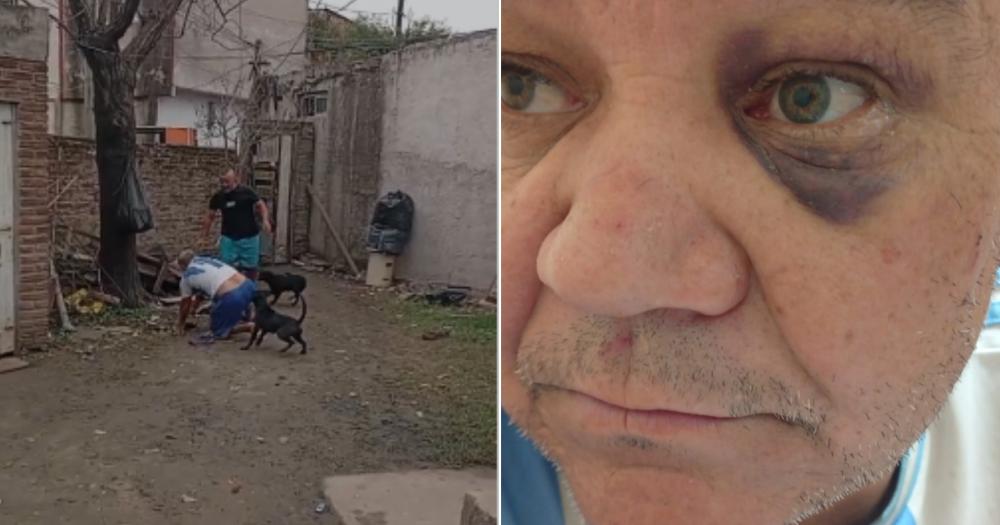 El agresor violó la restricción perimetral y le pegó una trompada a su cuñado