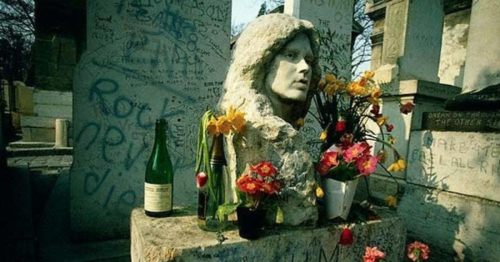 El busto de Jim Morrison