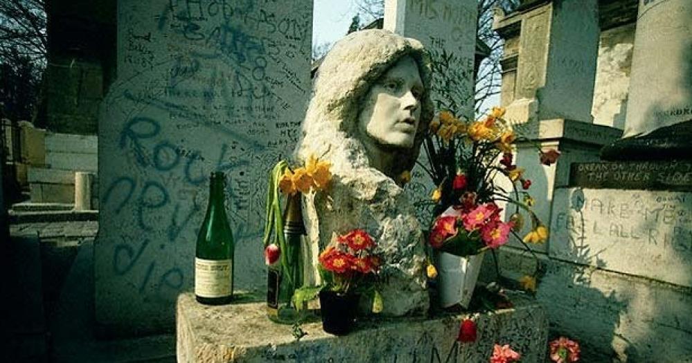 El busto de Jim Morrison