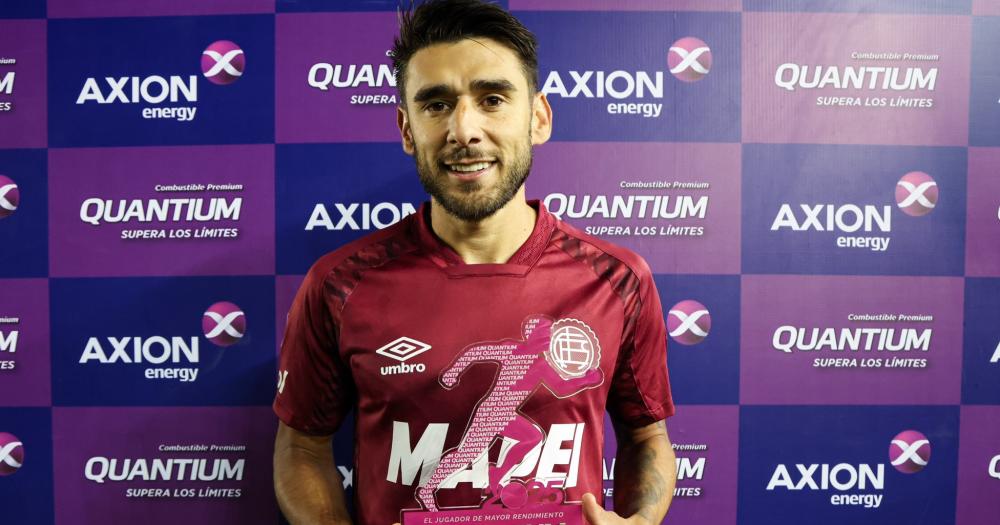 El toto Salvio fue una de las figuras en la victoria del Granate ante el Fortín