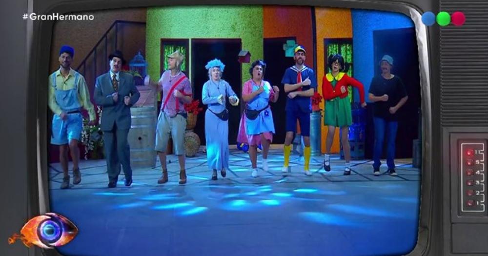 Homenaje a El Chavo del 8 en Gran Hermano