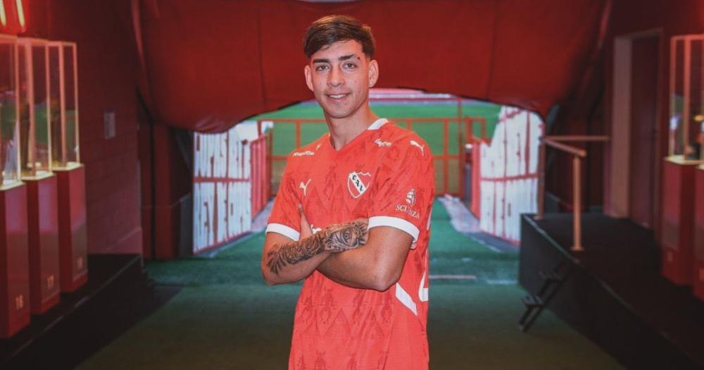Bordón firmó contrato con Independiente hasta 2029