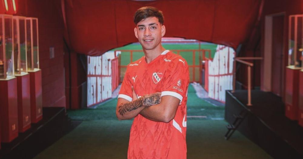 Bordón firmó contrato con Independiente hasta 2029
