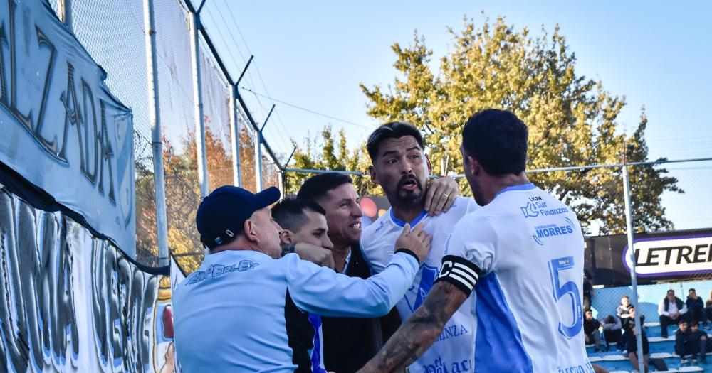 Luis López fue determinante para convertir el segundo gol de Temperley ante el CADU
