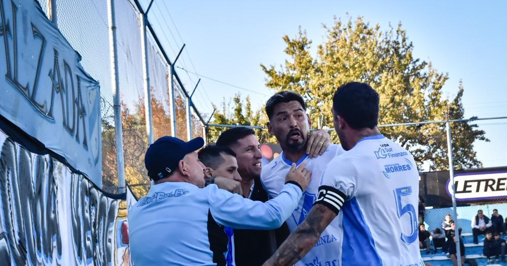 Luis López fue determinante para convertir el segundo gol de Temperley ante el CADU