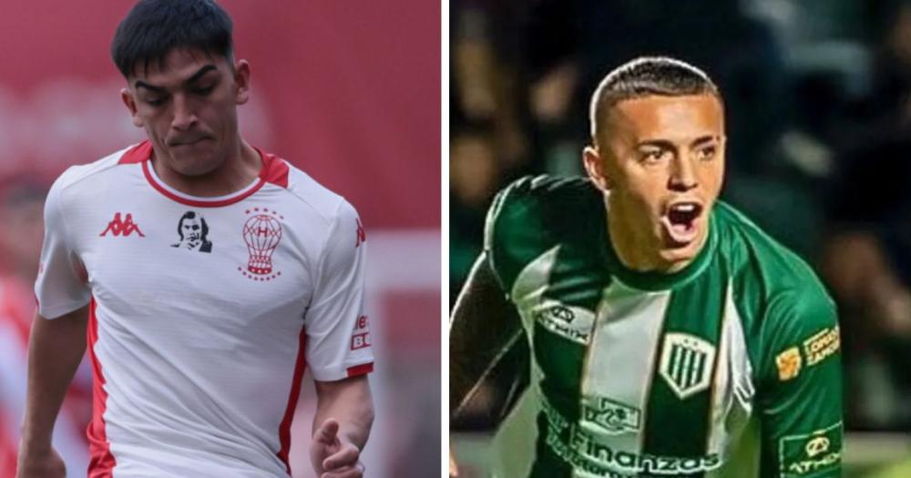 Ambos futbolistas de Huracn que dio el batacazo frente a Independiente