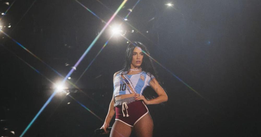 Lali Espósito brilló en Vélez