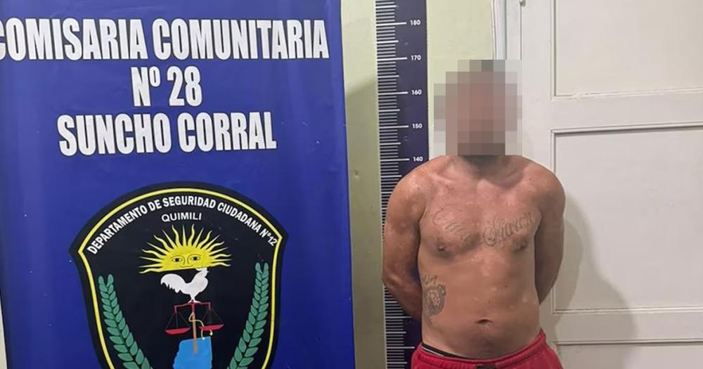 El prófugo fue atrapado en Santiago del Estero