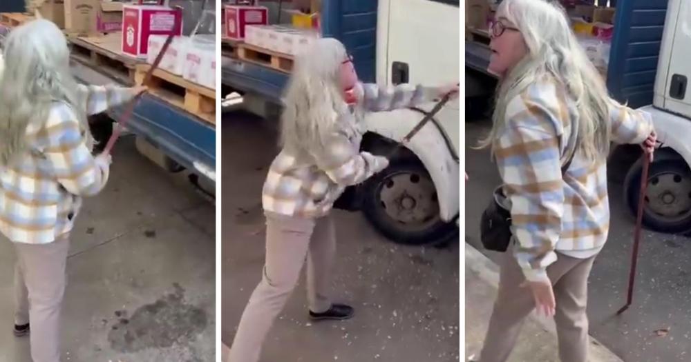 El momento de la agresión quedó capturado en un video que ya es tendencia