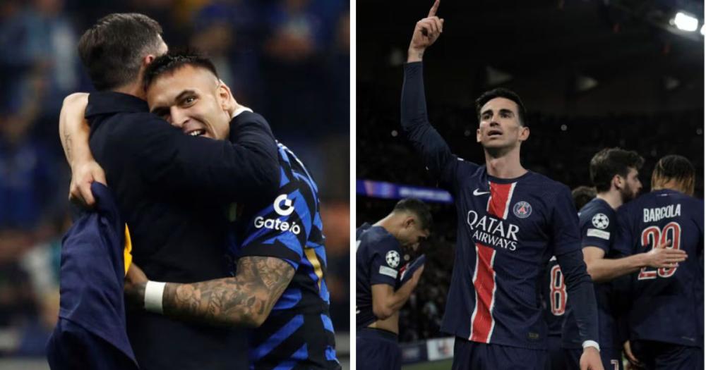 El Inter y el PSG definen la Champions