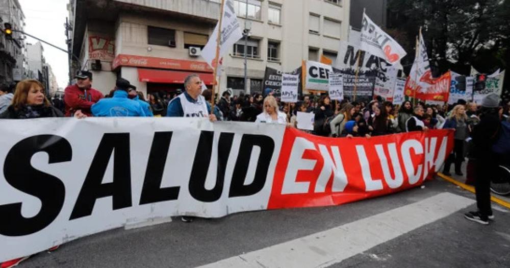 Los trabajadores del Hospital Garrahan vuelven a reclamar contra el Gobierno de Javier Milei