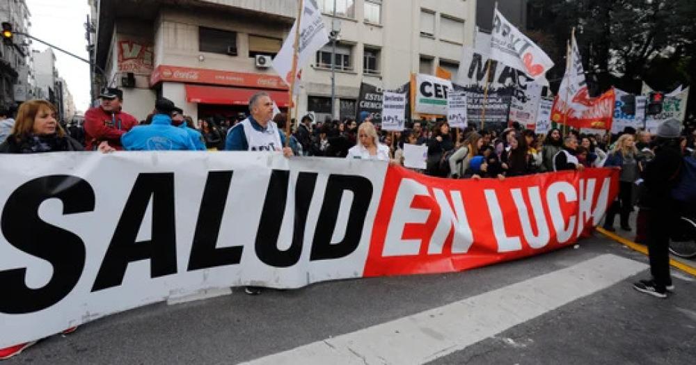 Los trabajadores del Hospital Garrahan vuelven a reclamar contra el Gobierno de Javier Milei