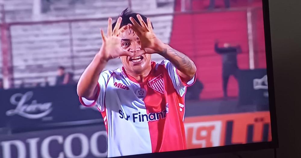 Por un tiro libre Los Andes llegó al empate
