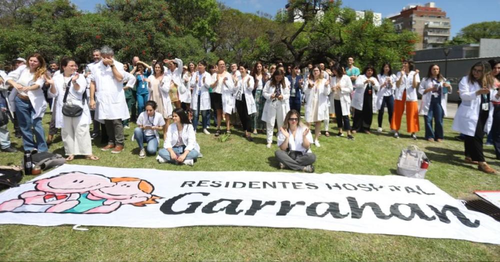 Continúa el conflicto entre el Hospital Garrahan y el Gobierno de Javier Milei