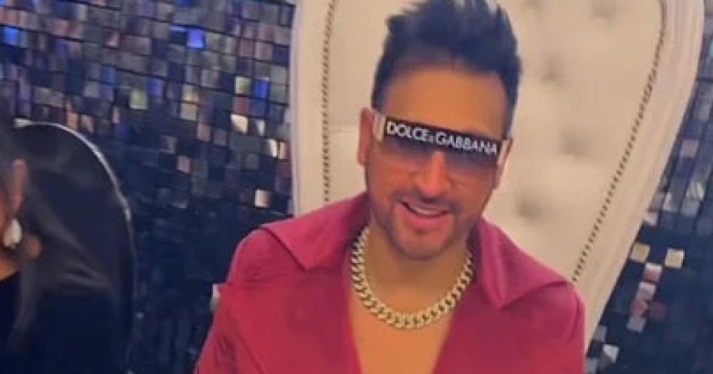 Pablito Ruiz y un polémico festejo