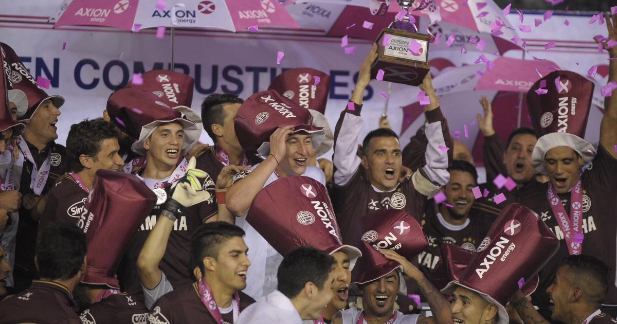 Lanús gritó dos veces campeón del torneo local en 2009 y 2016