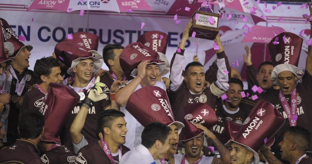 Lanús gritó dos veces campeón del torneo local en 2009 y 2016