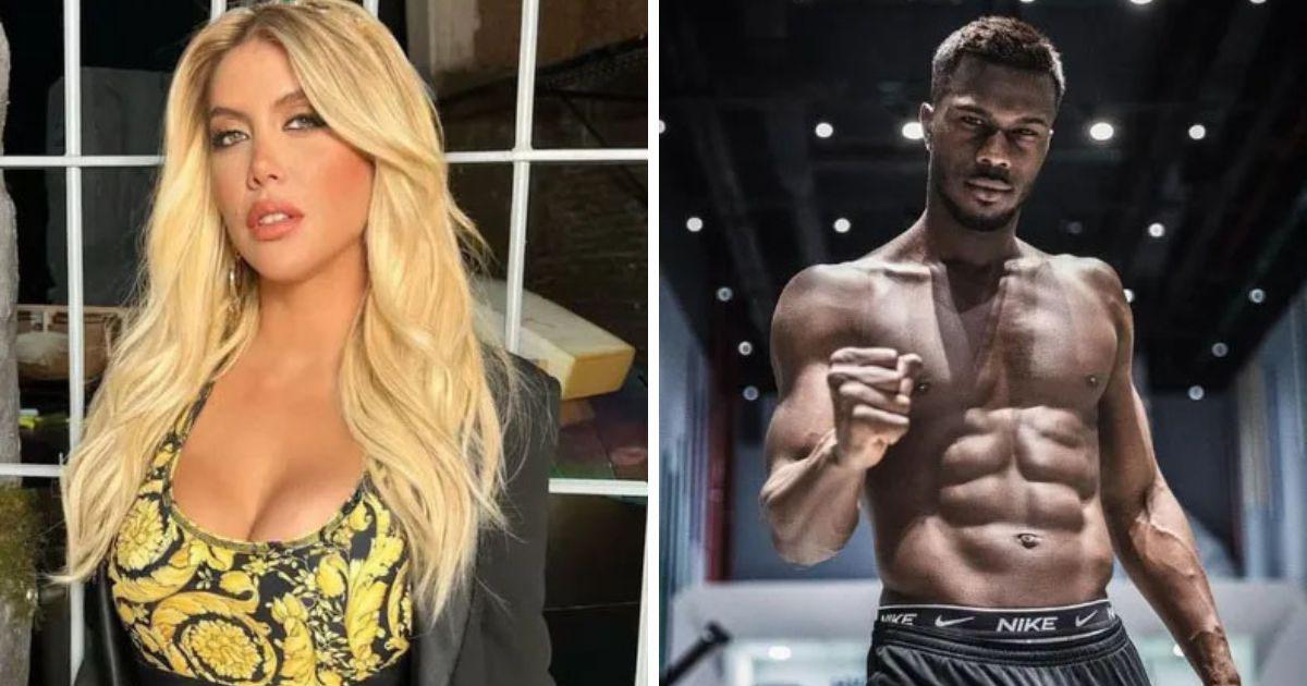 Wanda Nara y Keita Baldé