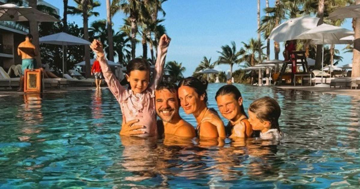 Paula Chaves Pedro Alfonso y sus hijos