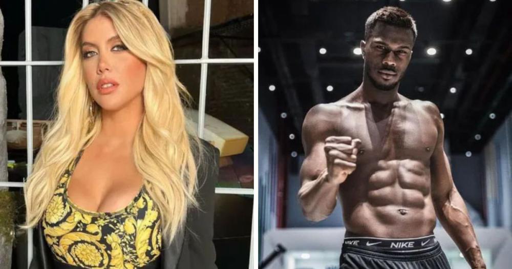 Wanda Nara y Keita Baldé