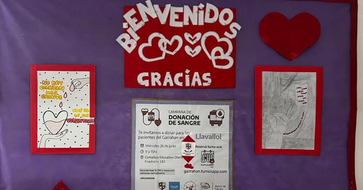 Comenzaron con la difusión folletería para entregar en los barrios y la decoración para recibir a los donantes