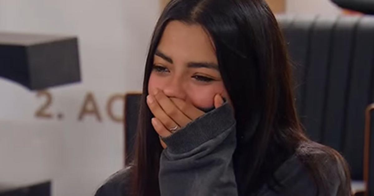 Luz Tito emocionada en Gran Hermano