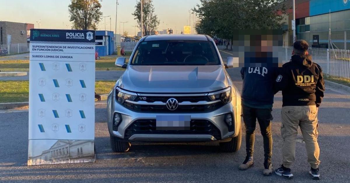 Lo detuvieron tras robar una camioneta