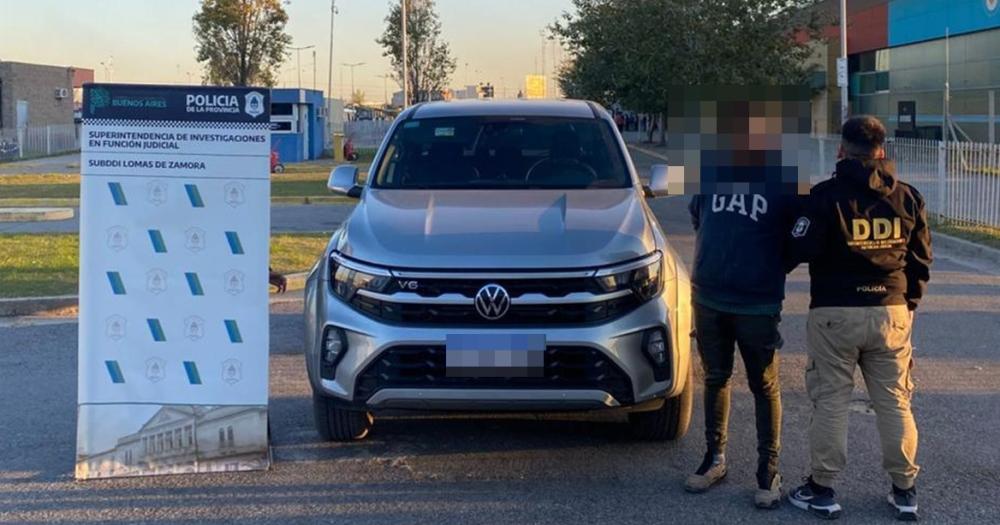 Lo detuvieron tras robar una camioneta