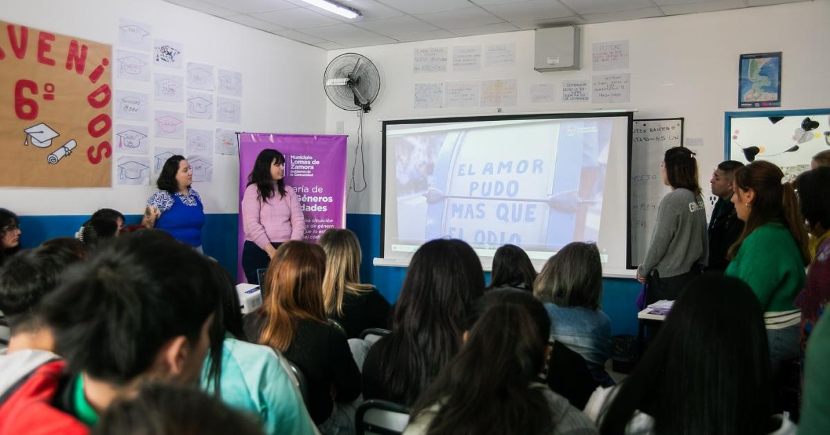 Jornada de reflexión en la Secundaria N°43 de Fiorito