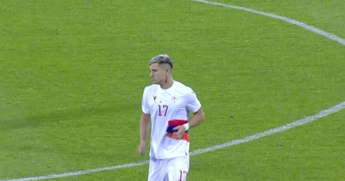 El futbolista de Banfield hizo su estreno en la Selección de Armenia