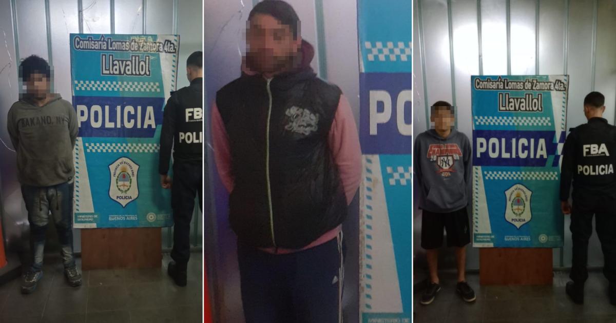 Los tres acusados cayeron en allanamientos en simultneo