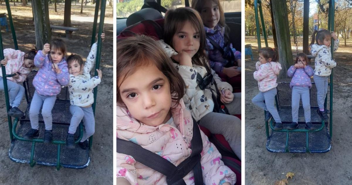 Disfrutan jugar al aire libre en el Parque de Lomas
